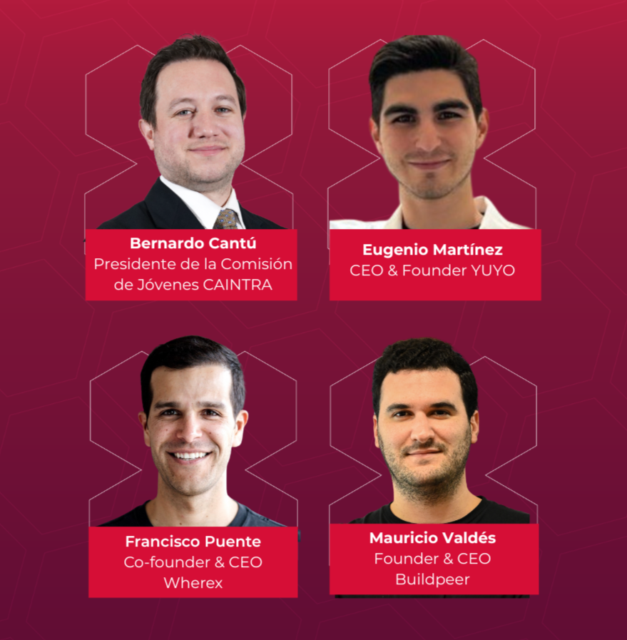 Bernardo Cantú, Eugenio Martínez, Francisco Puente y Mauricio Valdés