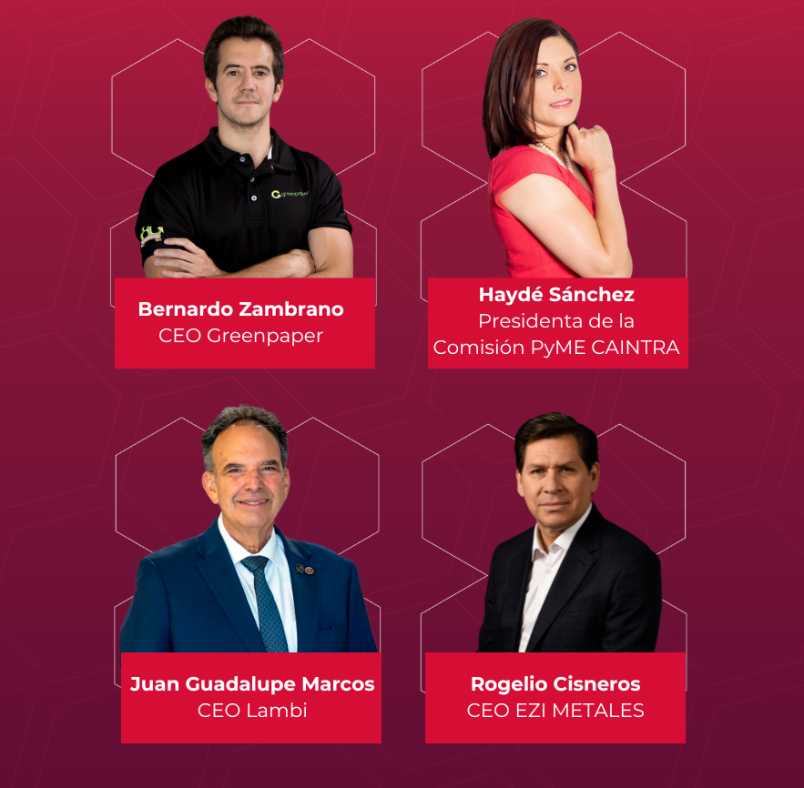Bernardo Zambrano, Haydé Sánchez, Juan Guadalupe Marcos y Rogelio Cisneros